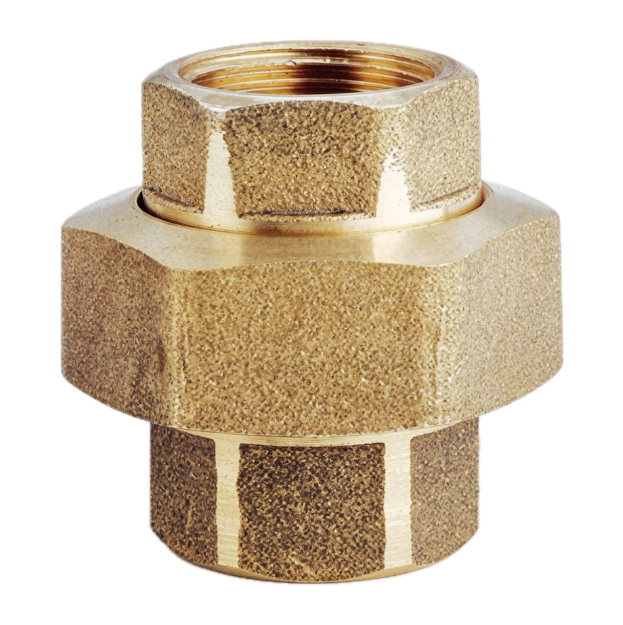 3-piece coupling Fem.-Male thread